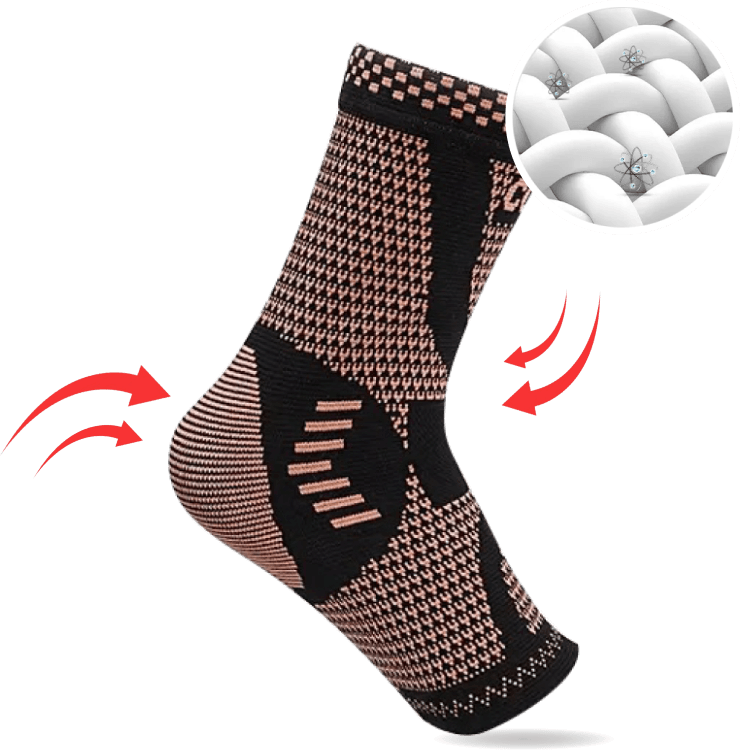 Dr Miracle's Anti-fatigue Copper-infused Compression Socks